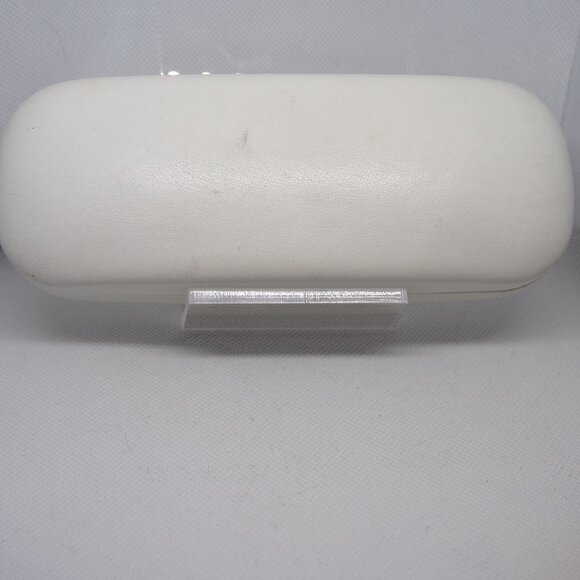 YvesSaintLaurent  White/Black Interior Eyeglass Case Only - Picture 2 of 12